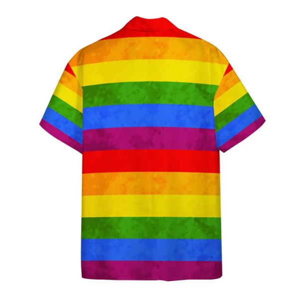 Pride Hawaiian Shirt For LGBT,  Background Design Hawaiian Shirt, Transgender Shirt